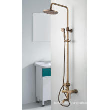 Q3078ta Antique Bronze Robinet de Bain / Mélangeur / Robinet de douche trois fonctions avec douchette et douche à main